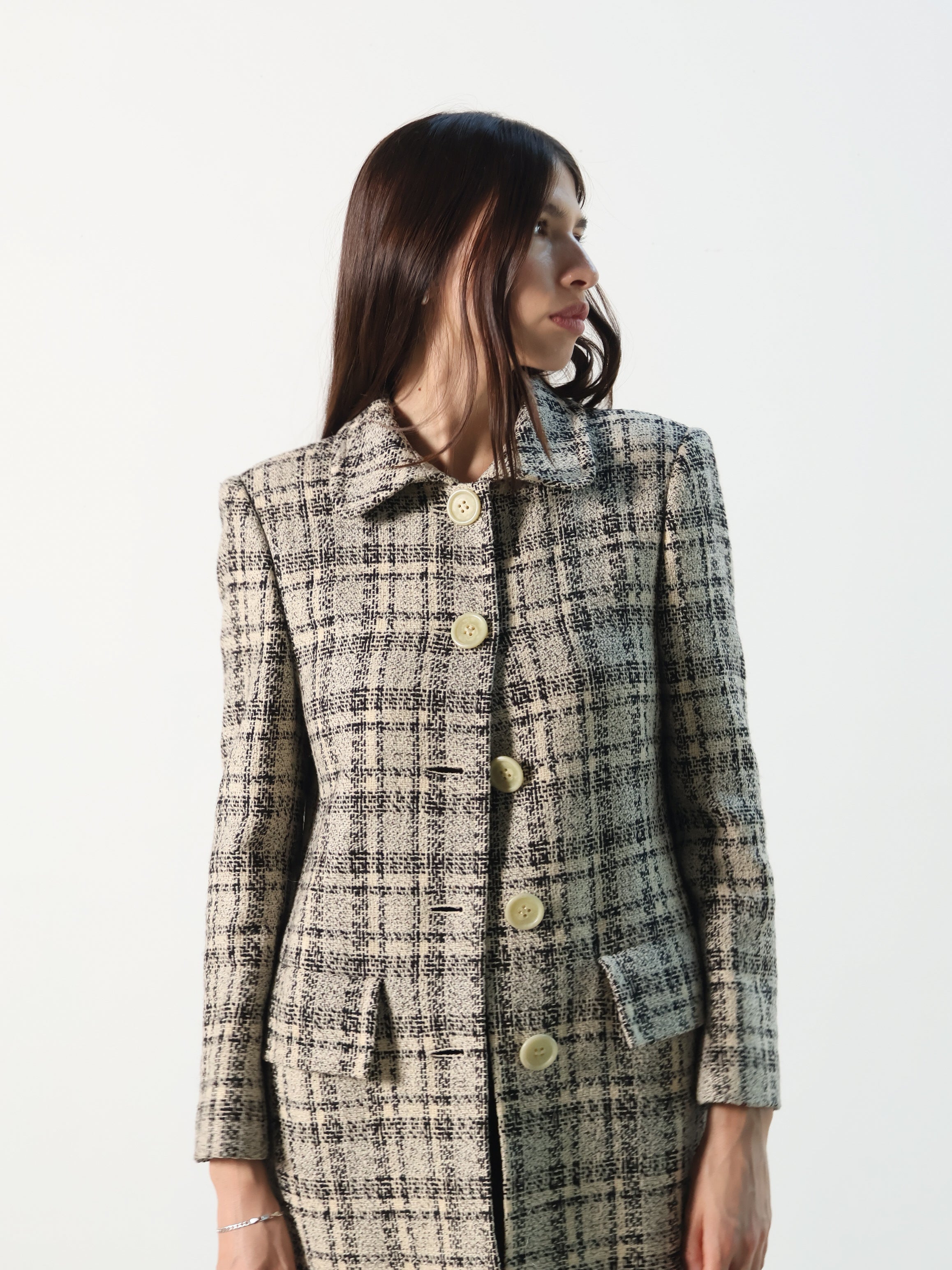 Vintage Plaid Guy Laroche Blazer