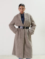 Rue Sophie Taupe Jehanne Coat