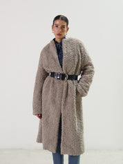 Rue Sophie Taupe Jehanne Coat