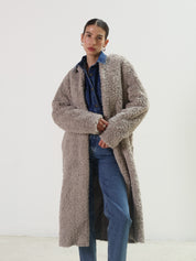 Rue Sophie Taupe Jehanne Coat