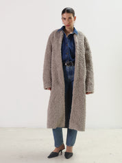 Rue Sophie Taupe Jehanne Coat