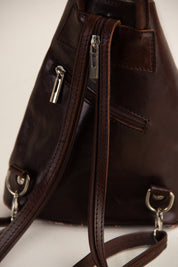 Vintage Vera Pelle Leather Backpack