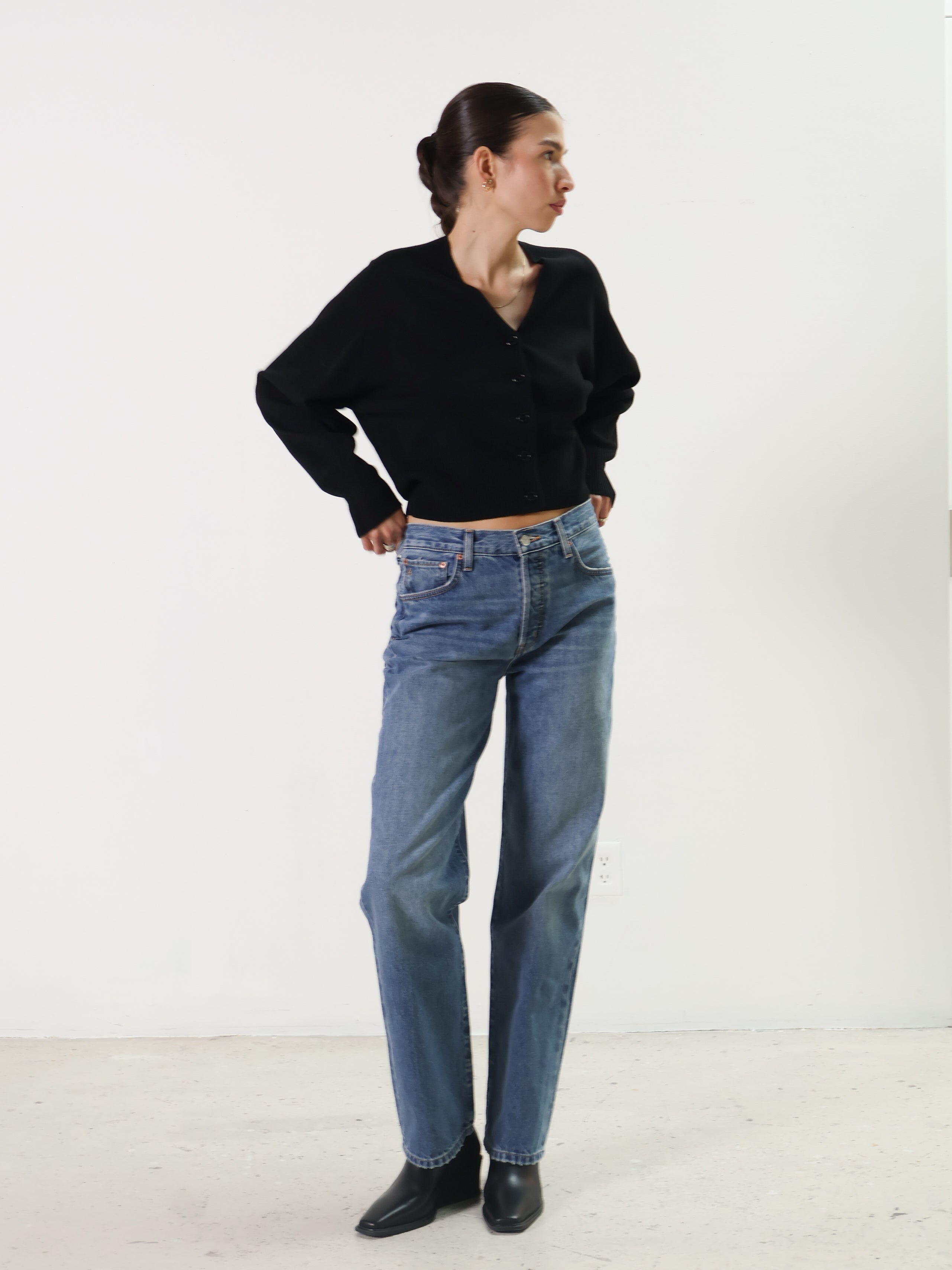 ÉTICA Basalt Altin Loose Fit Denim