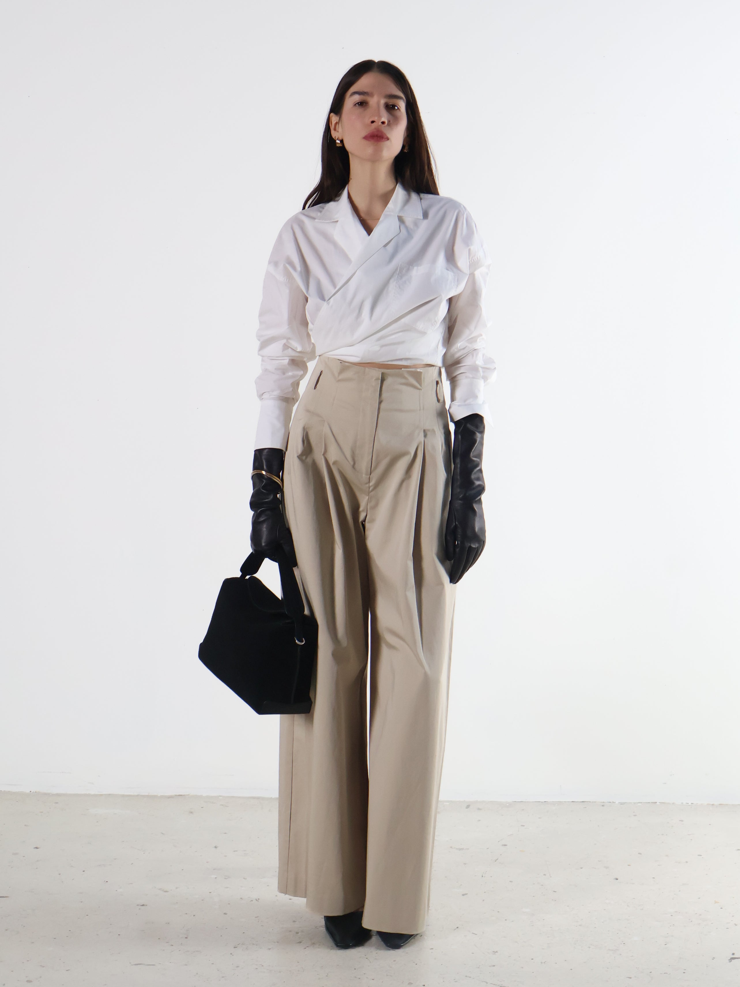 Bec + Bridge Akira White Blouse Wrap Shirt