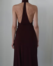 Bec + Bridge Deep Plum Cassian Racerback Dress