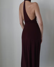 Bec + Bridge Deep Plum Cassian Racerback Dress