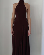 Bec + Bridge Deep Plum Cassian Racerback Dress