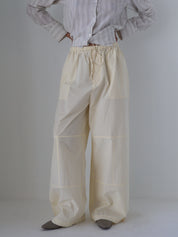 Marle Pale Yellow Cotton Goldie Pants