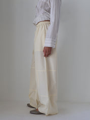 Marle Pale Yellow Cotton Goldie Pants