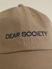 Dear Society Khaki Dad Baseball Hat