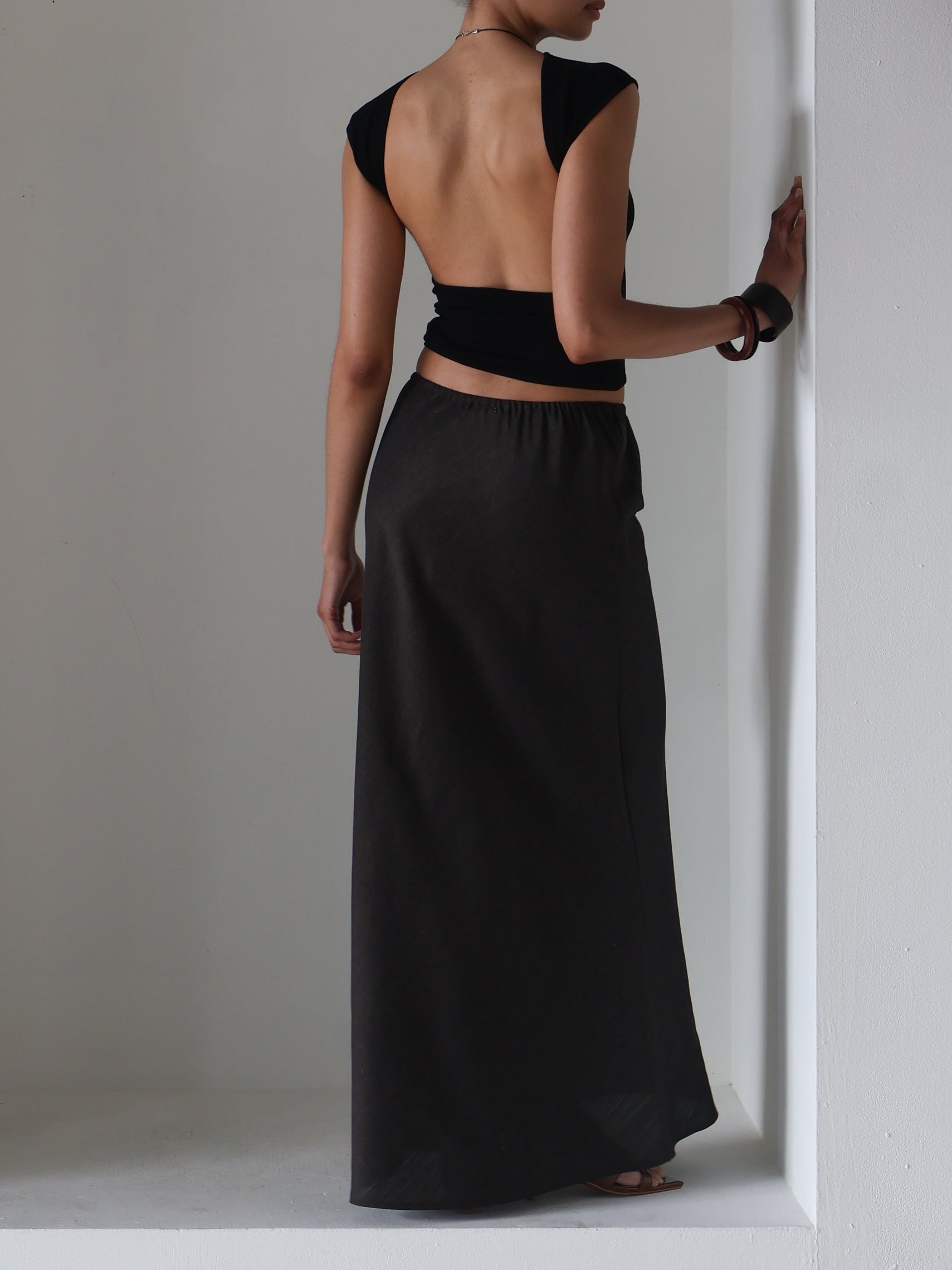 Marle Ryan Linen Maxi Skirt