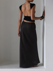 Marle Ryan Linen Maxi Skirt