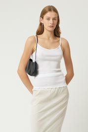 Brie Leon Black Iris Mini Bag