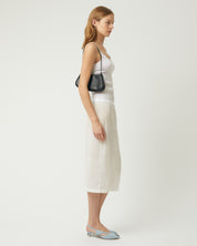 Brie Leon Black Iris Mini Bag