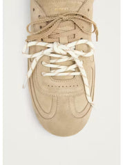 Alohas Tb.24 Suede Beige Leather Sneakers