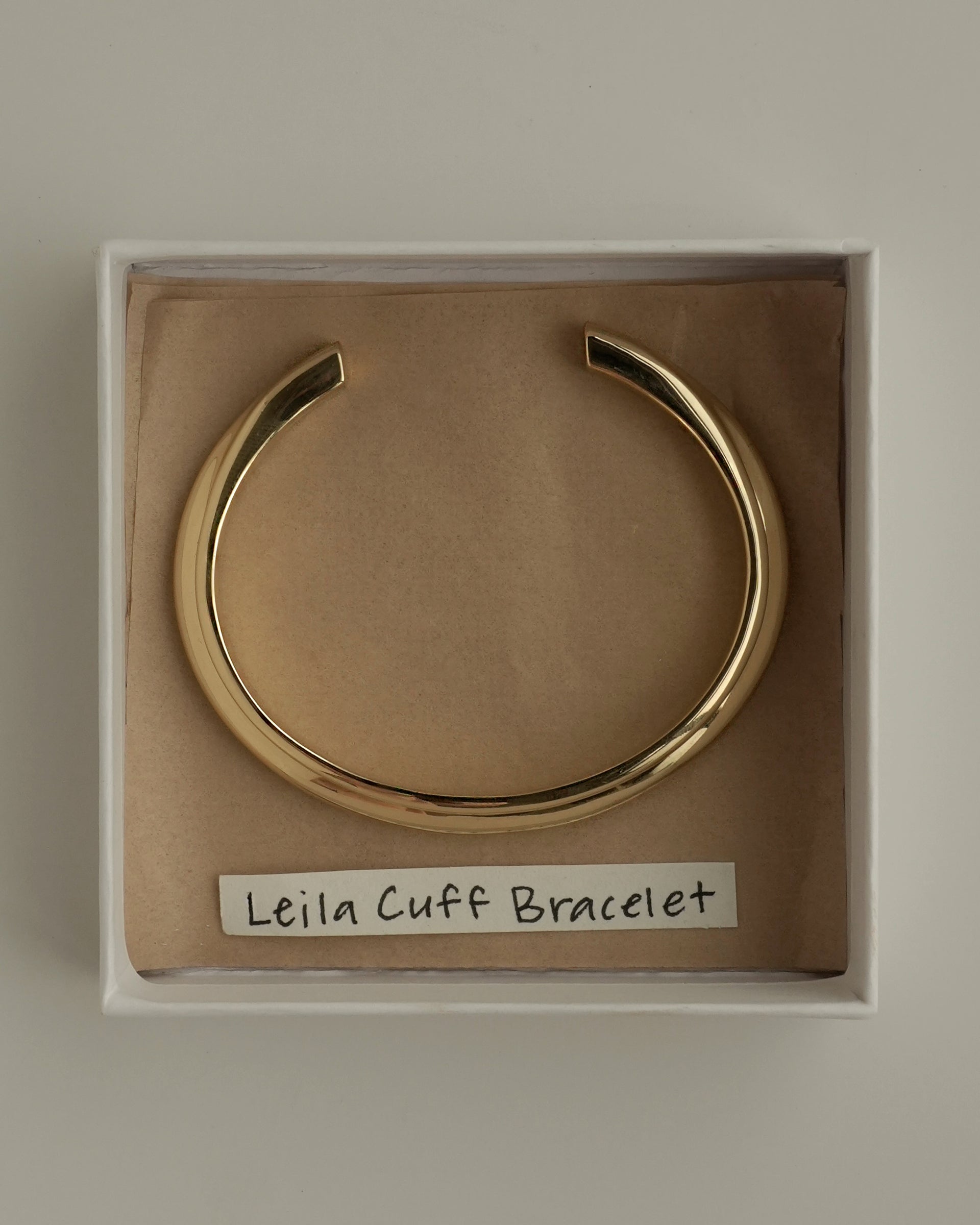 Mod + Jo Gold Leila Dome Cuff Bracelet