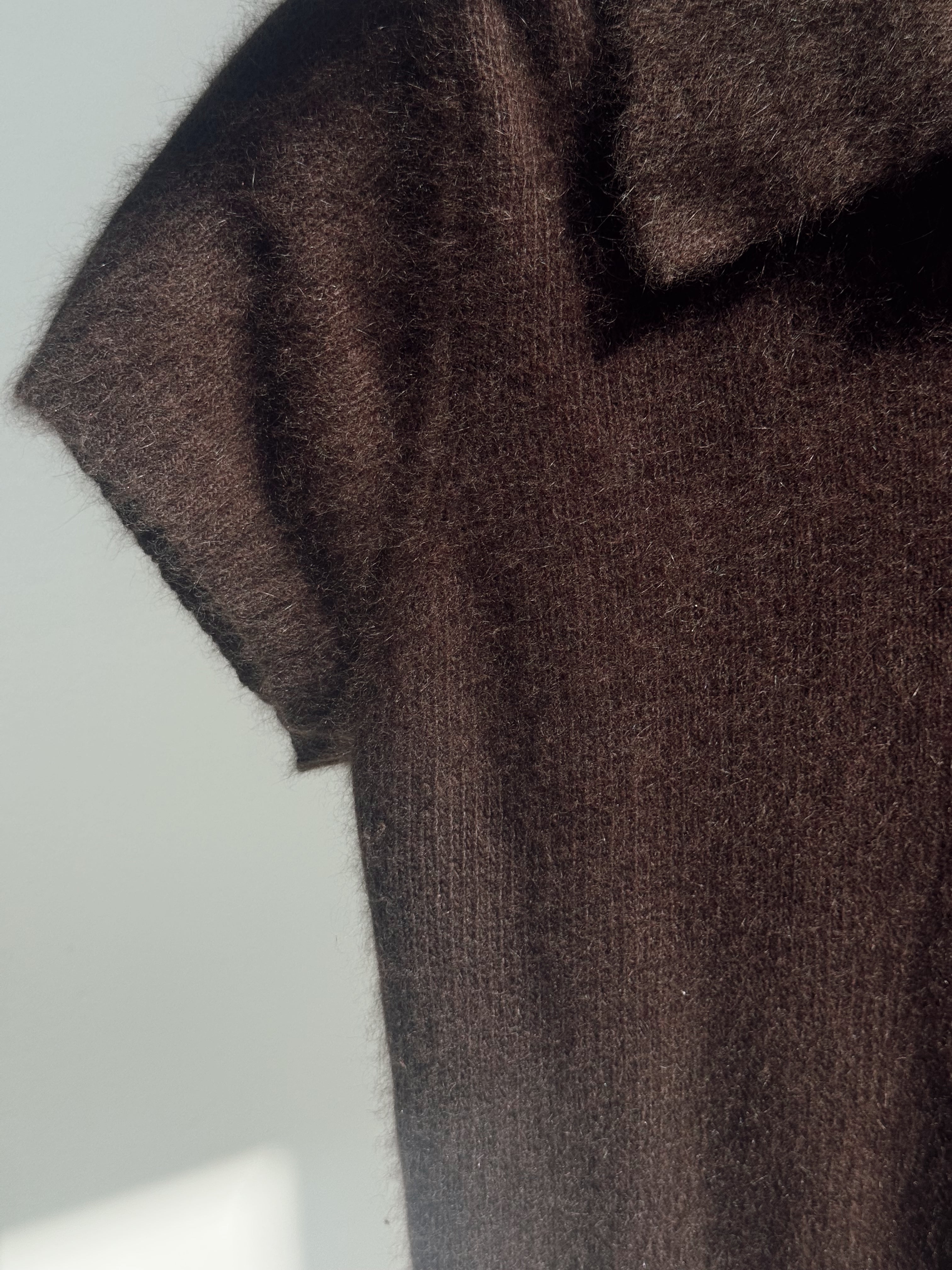 Vintage The Limited Brown Polo Angora