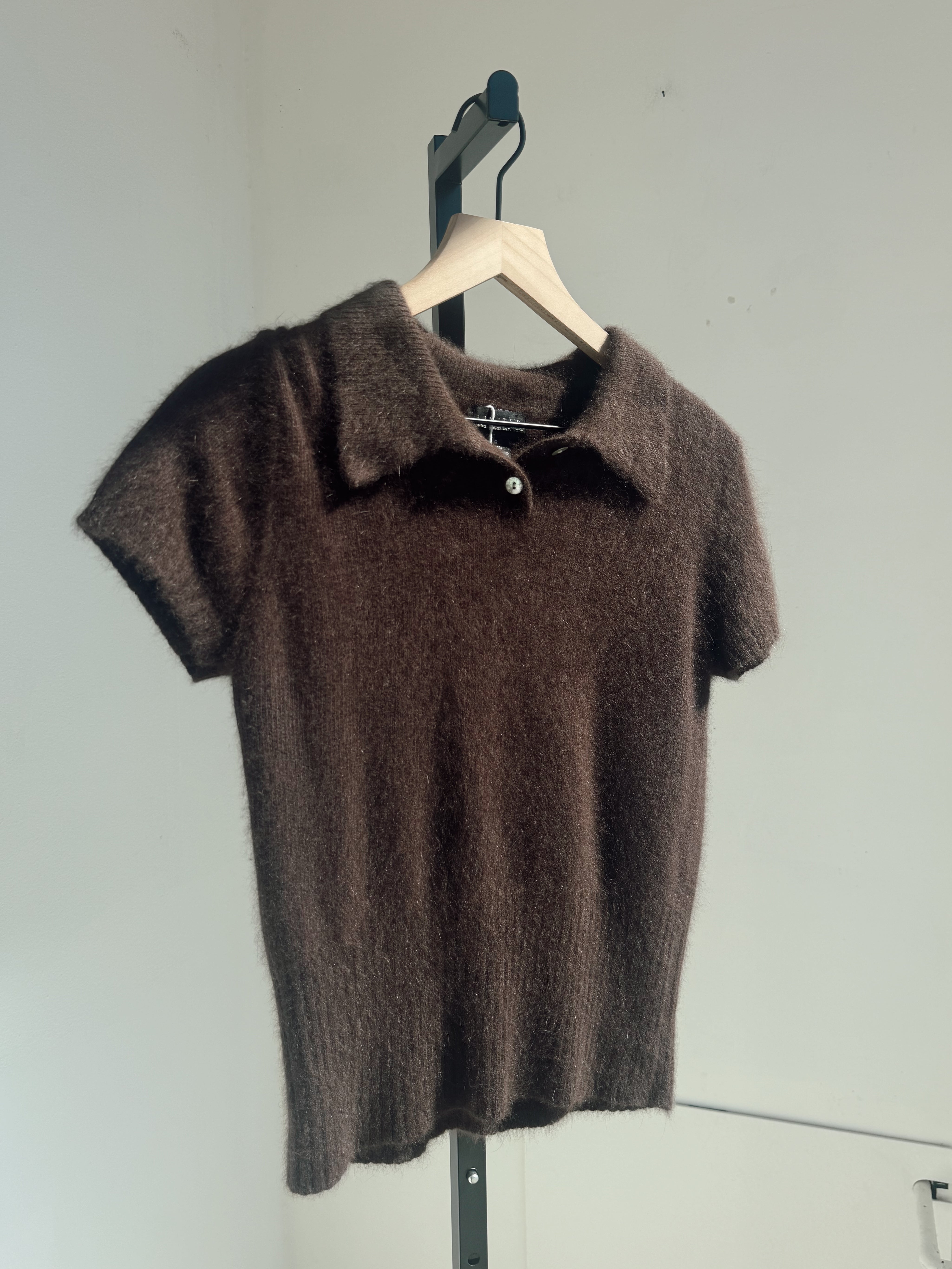 Vintage The Limited Brown Polo Angora