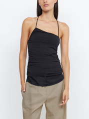 Bec + Bridge Black Montana Asymmetric Top