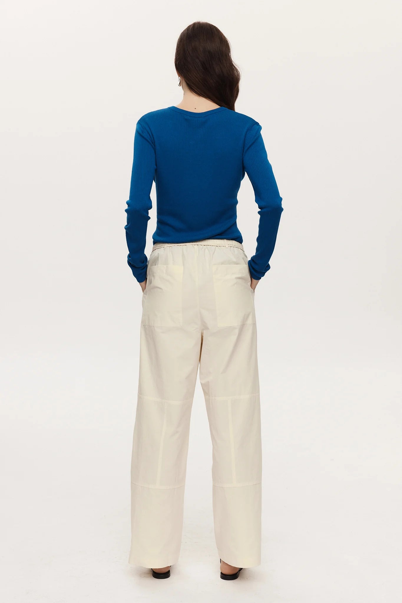 Marle Pale Yellow Cotton Goldie Pants