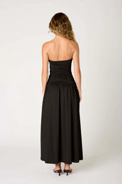 Black Strapless Santal Dress