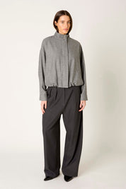 Charcoal Grey Tweed Seymour Jacket