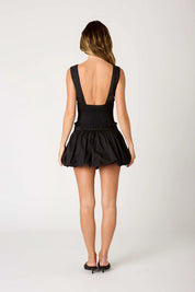 Black Jordan Mini Bubble Skort