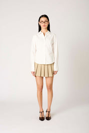 White Alara Button Down
