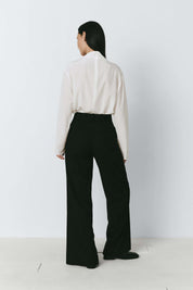 Rue Sophie Allard Silk Mock Neck Top