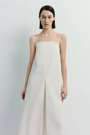 Rue Sophie Cream Voile Cami Dress
