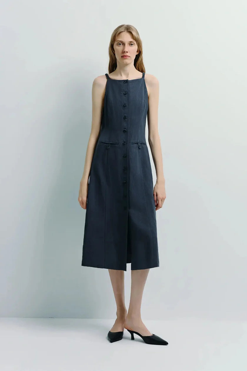 Rue Sophie Orion Blue Apéro Dress
