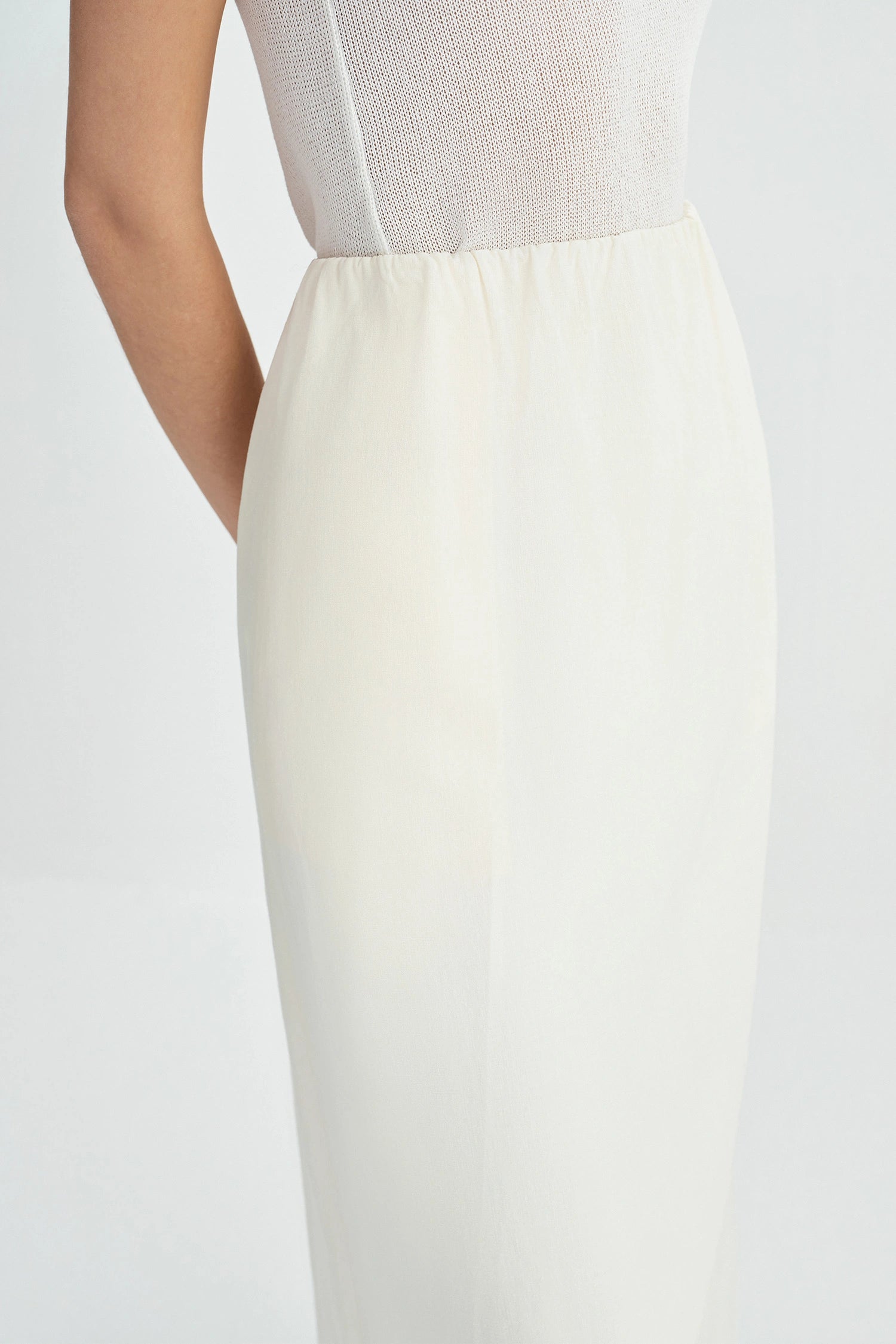Rue Sophie Cream Coria Maxi Skirt