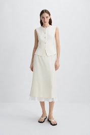 Rue Sophie Off White Rumi Skirt