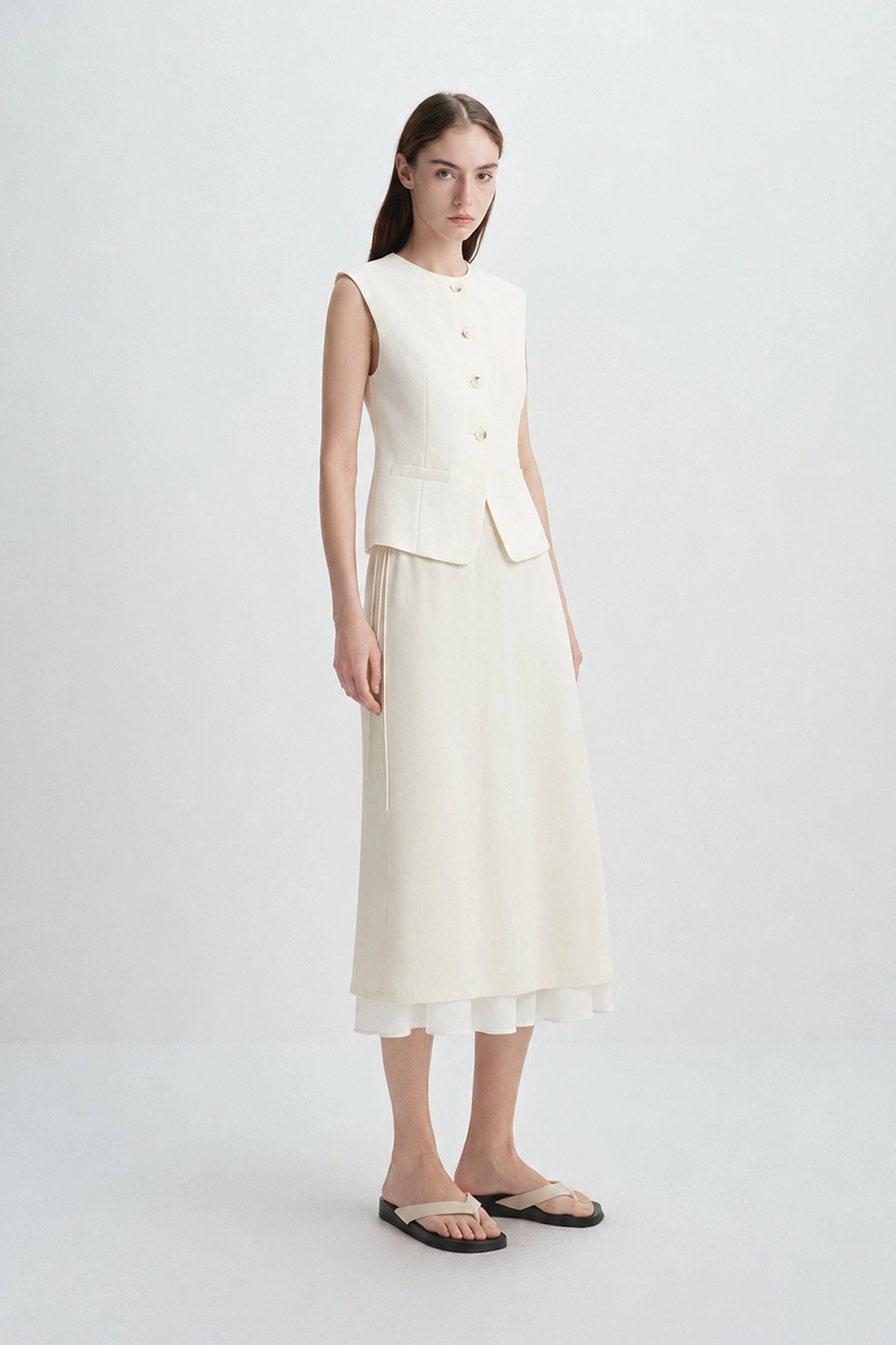 Rue Sophie Off White Rumi Skirt