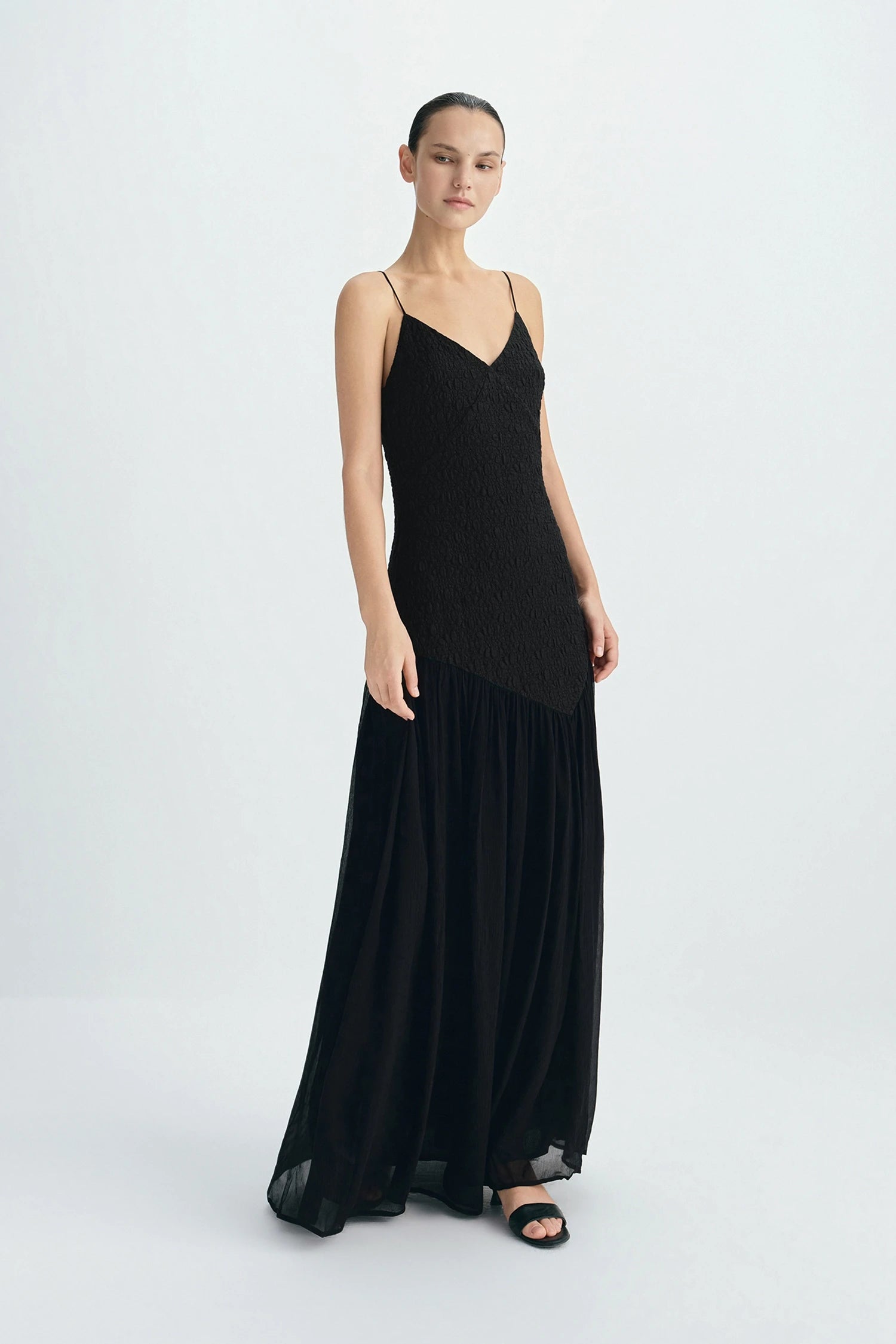 Rue Sophie Black Calima Maxi Dress