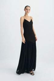 Rue Sophie Black Calima Maxi Dress