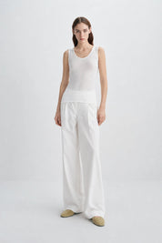 Rue Sophie White Sheer Brisa Tank