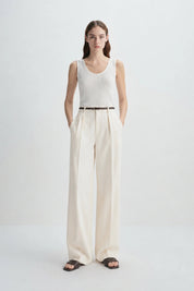 Rue Sophie White Sheer Brisa Tank