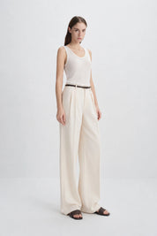 Rue Sophie White Sheer Brisa Tank