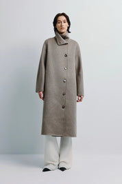 Rue Sophie Eligio Funnel Neck Coat
