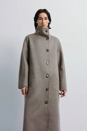 Rue Sophie Eligio Funnel Neck Coat
