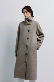 Rue Sophie Eligio Funnel Neck Coat