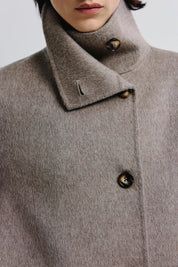 Rue Sophie Eligio Funnel Neck Coat