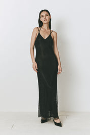 Rue Sophie Black Bellamy Maxi Dress