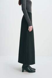 Rue Sophie Emi Wool Blend Maxi Skirt