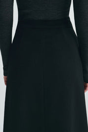 Rue Sophie Emi Wool Blend Maxi Skirt