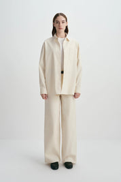 Rue Sophie Cream Roy Cord Pant