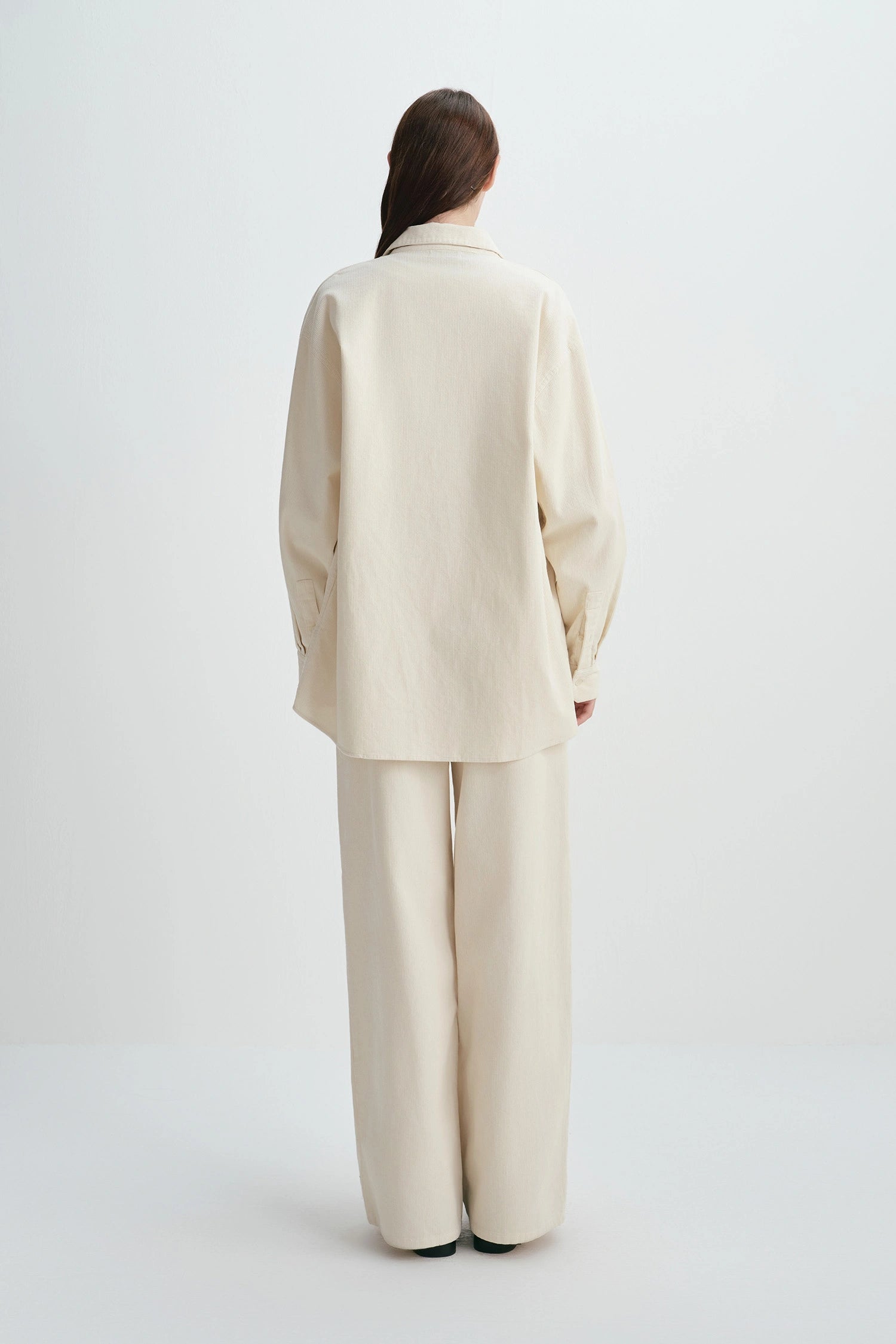 Rue Sophie Cream Roy Cord Pant