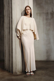 Rue Sophie Jewell Caped Top Dress