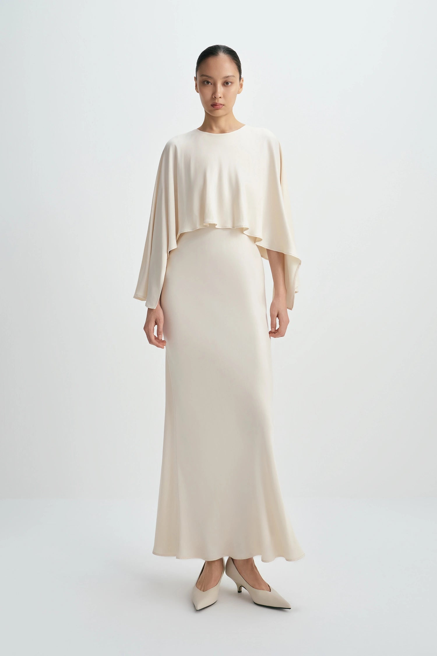 Rue Sophie Jewell Caped Top Dress